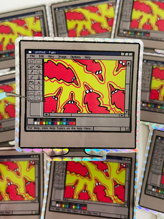 Worm on a String Sticker | msworm!!