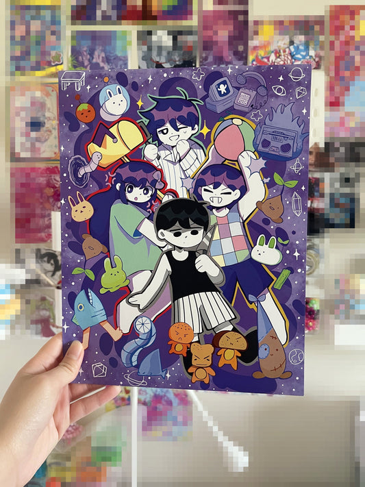 OMORI Art Print | Release Energy!