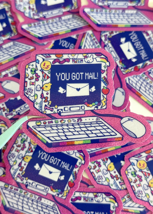YOU GOT MAIL sticker!