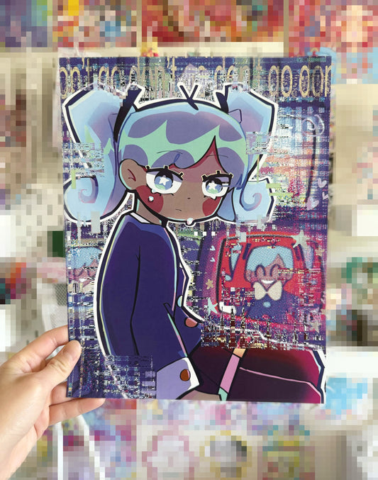 Hatsune Miku Art Print | Static
