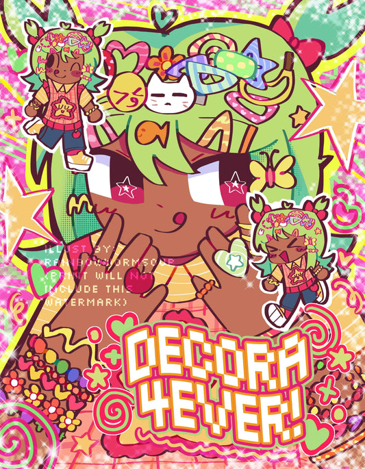 DECORA 4EVER art print!