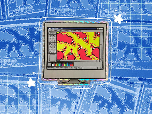 Worm on a String Sticker | msworm!!