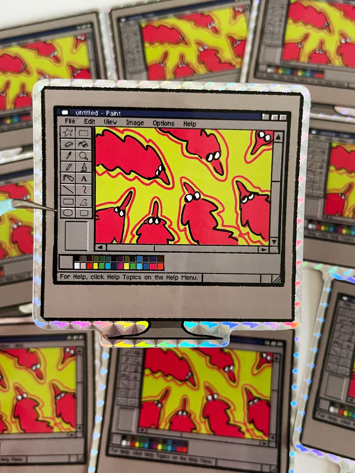 Worm on a String Sticker | msworm!!