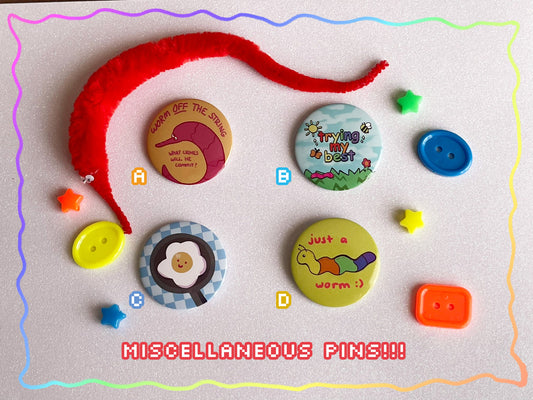 miscellaneous silly pins!