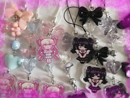 NEEDY STREAMER OVERLOAD | KAngel & Ame Phone Charms!