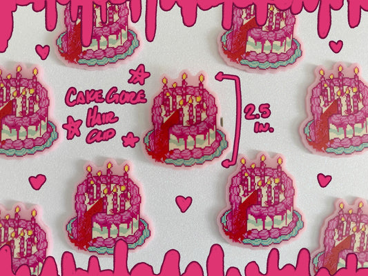 CAKE GORE hair clip!