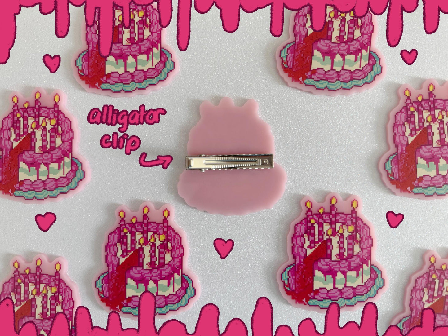 CAKE GORE hair clip!