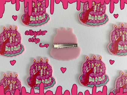 CAKE GORE hair clip!