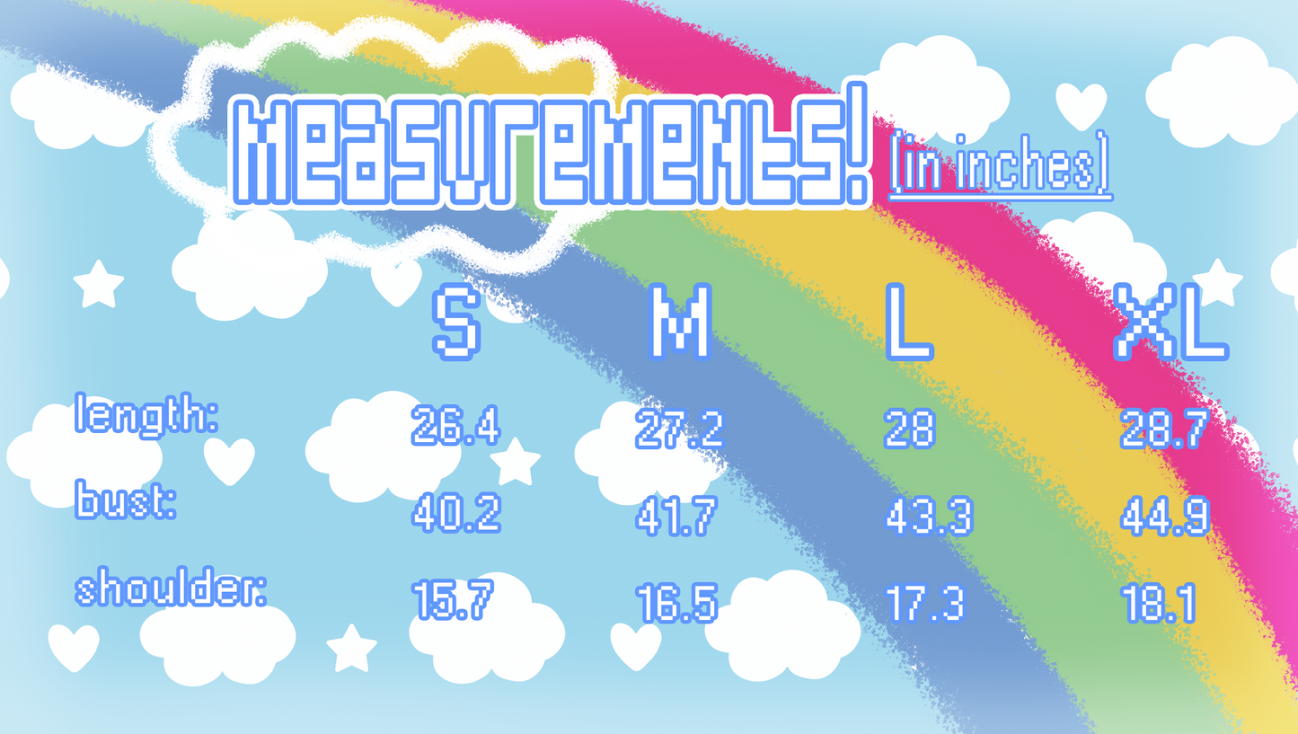 rainbow caterpillar sweater vest!
