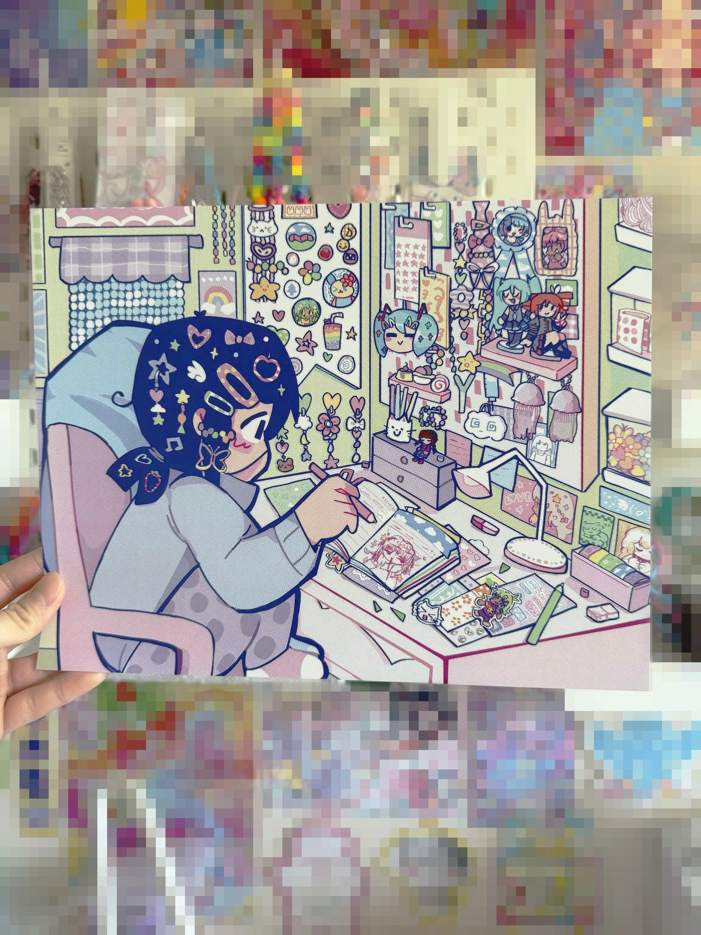 my room art print!