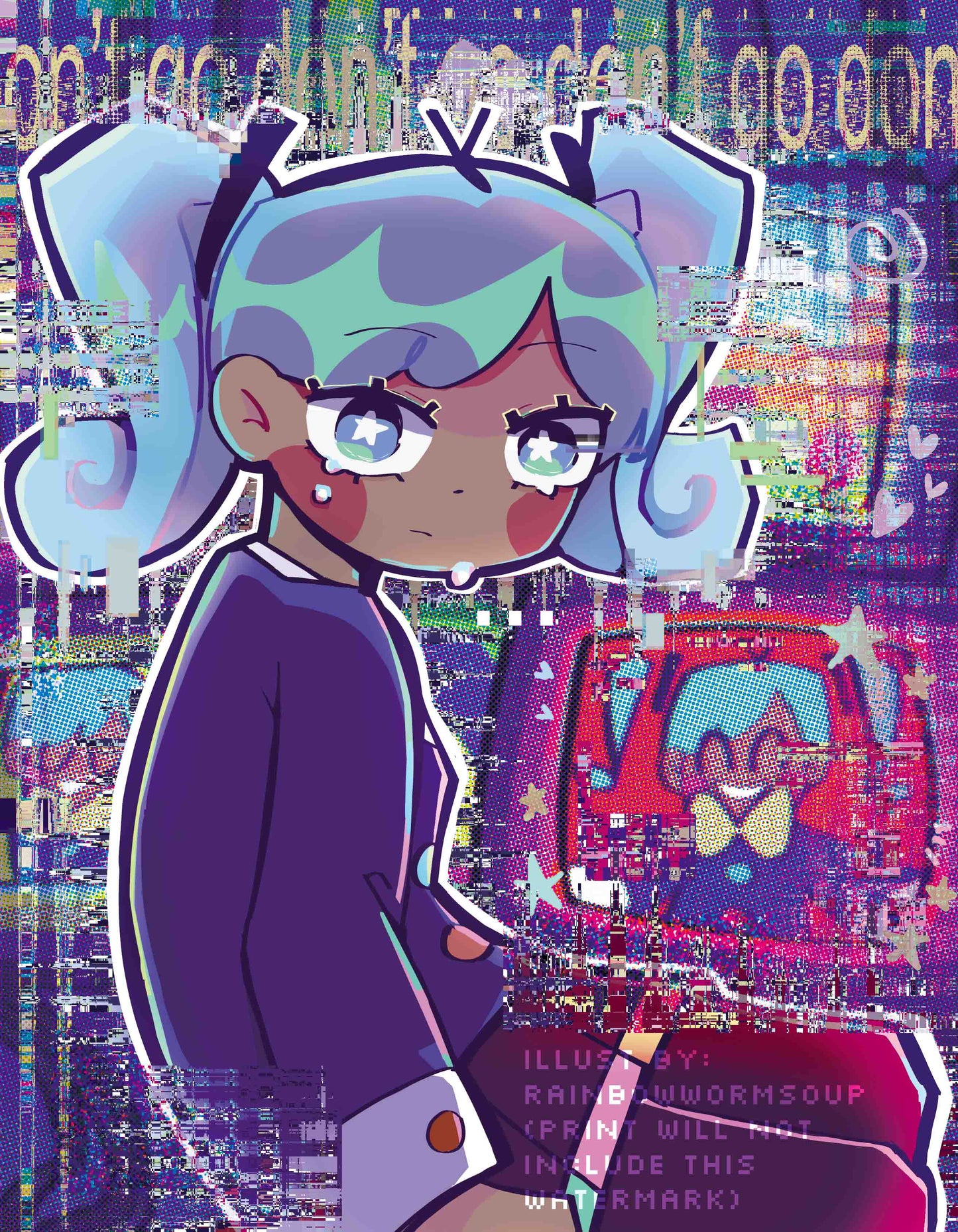 Hatsune Miku Art Print | Static
