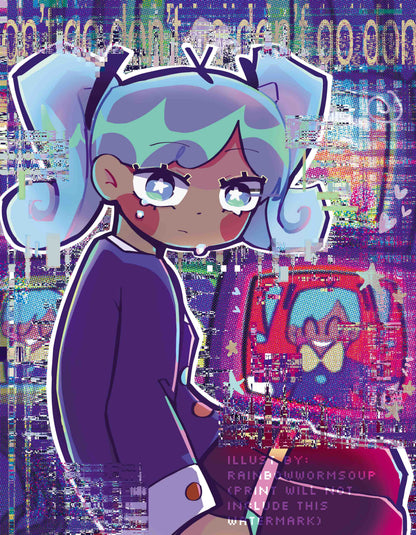 Hatsune Miku Art Print | Static