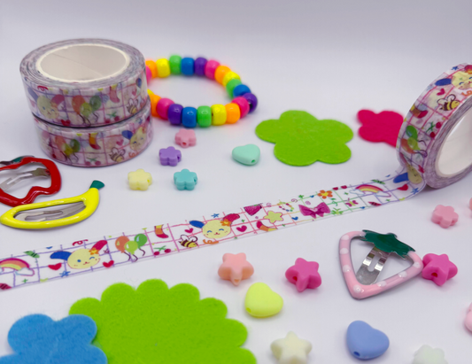 flower bunny washi tape!