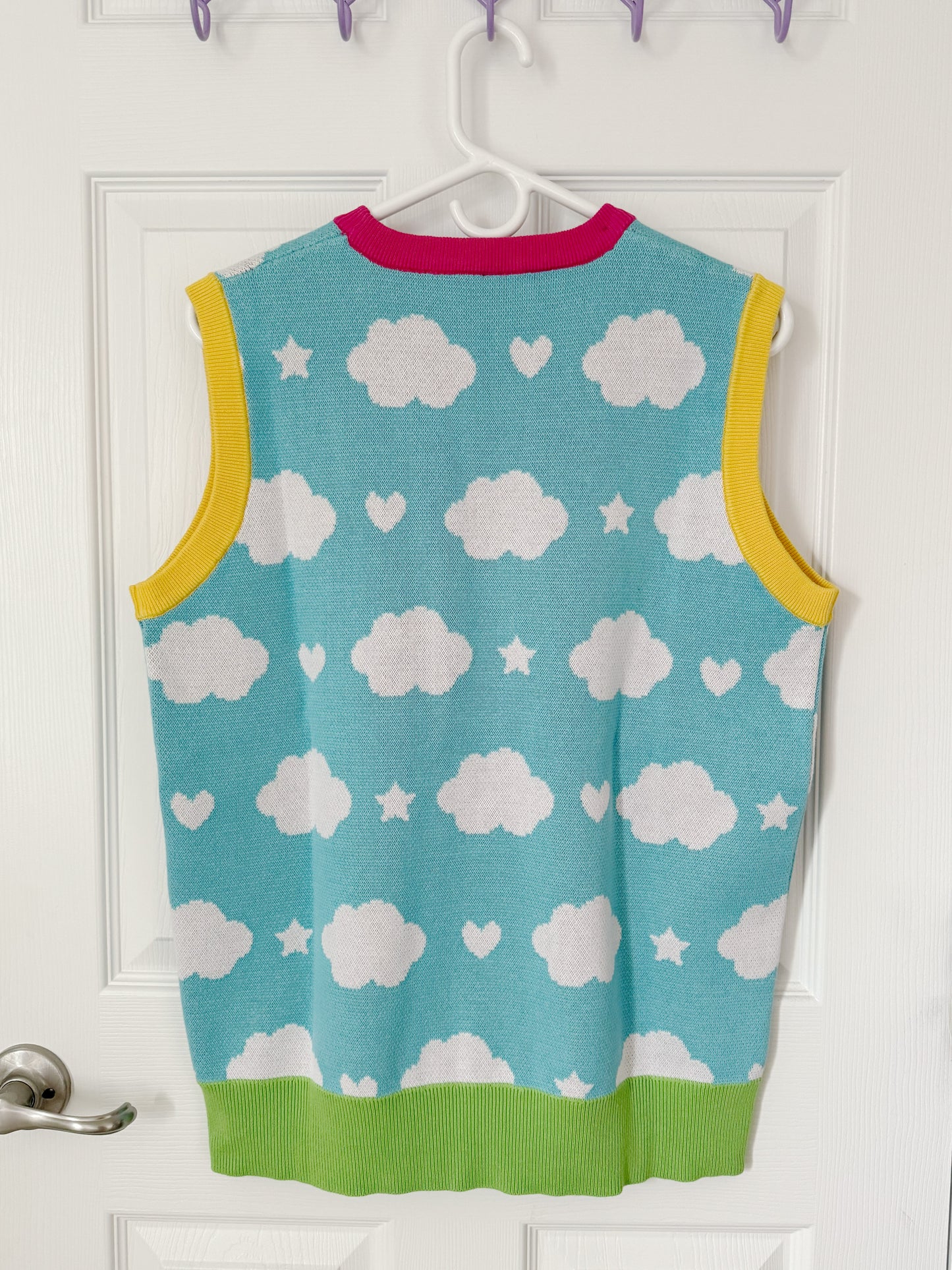 rainbow caterpillar sweater vest!